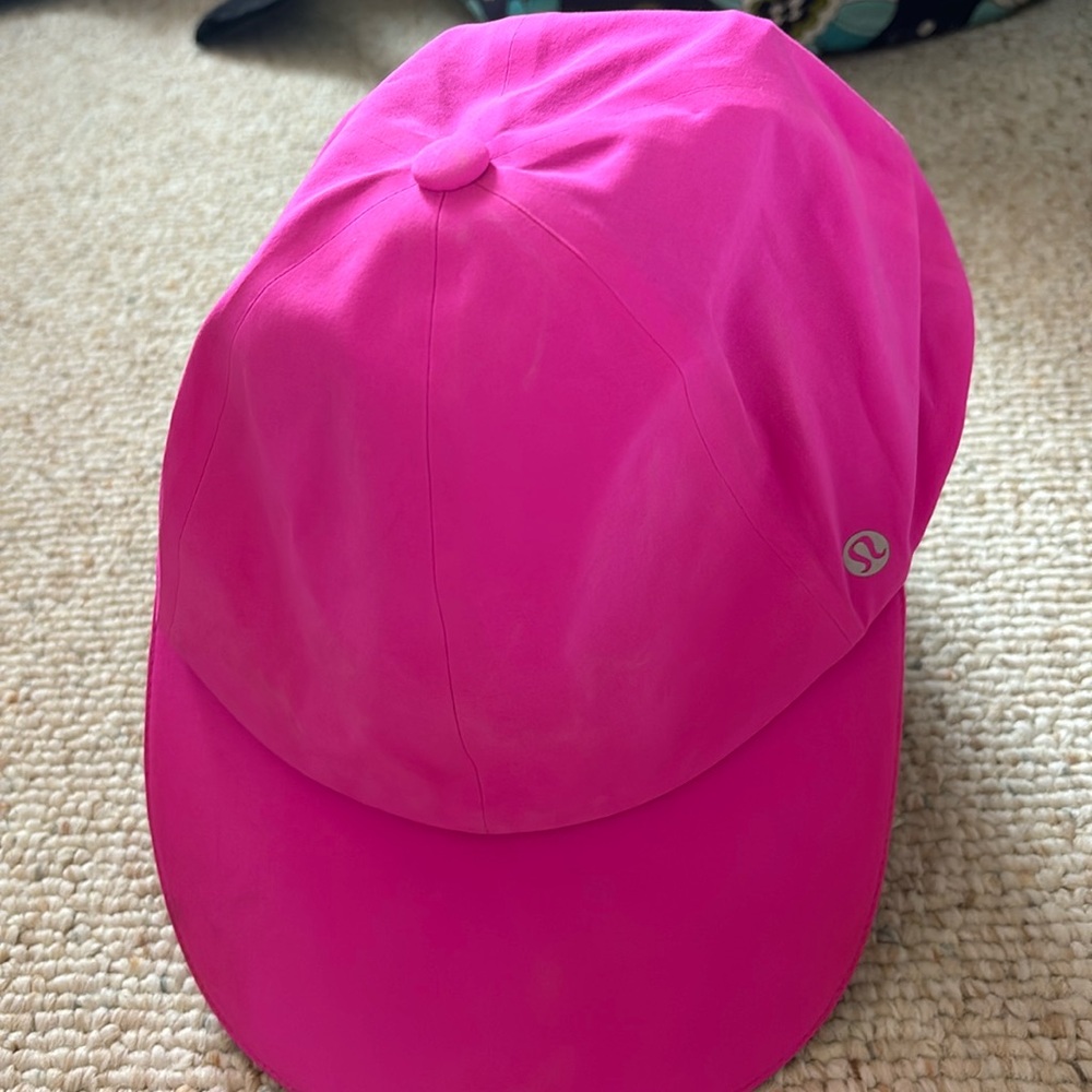 Hot Pink Lululemon activewear Hat